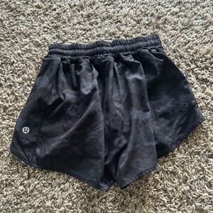 lululemon athletica Camo Black Athletic Shorts